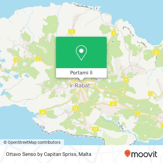 Mappa Ottavo Senso by Capitan Spriss, Triq ir-Repubblika Rabat VCT