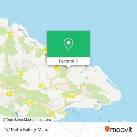 Mappa Ta' Pietra Bakery, Triq San Blas Nadur NDR