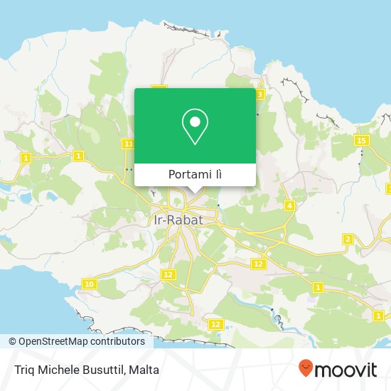 Mappa Triq Michele Busuttil