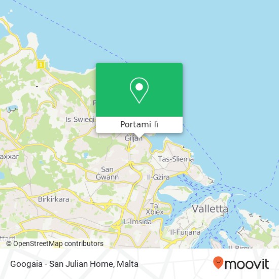 Mappa Googaia - San Julian Home