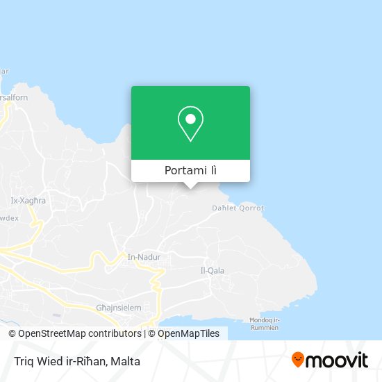 Mappa Triq Wied ir-Riħan