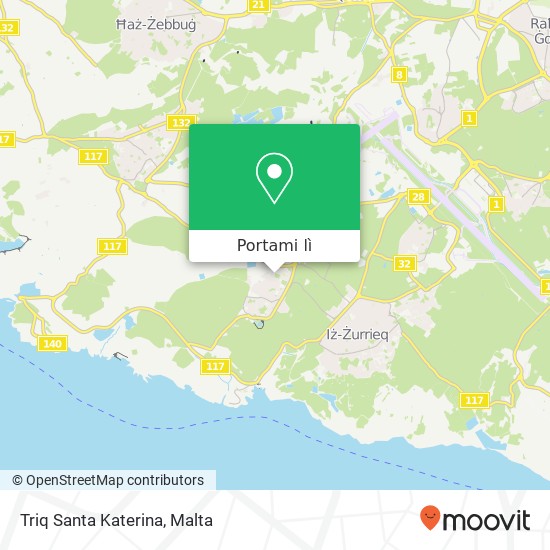 Mappa Triq Santa Katerina