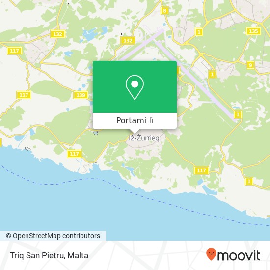 Mappa Triq San Pietru