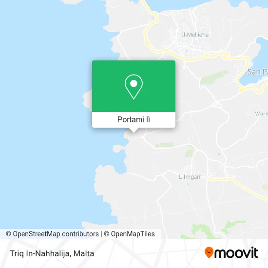 Mappa Triq In-Nahhalija