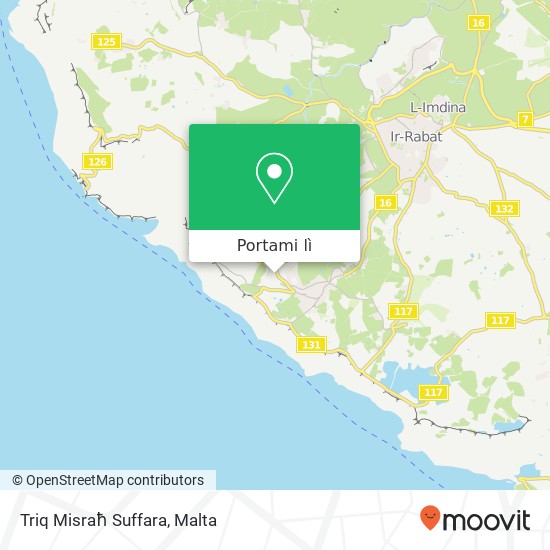 Mappa Triq Misraħ Suffara