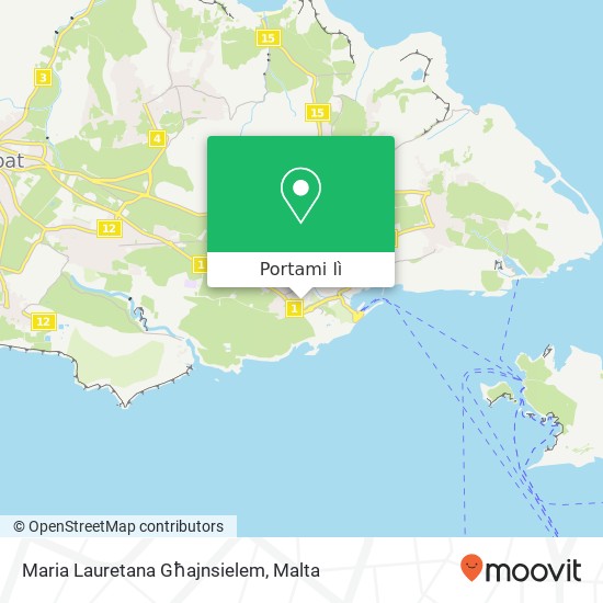 Mappa Maria Lauretana Għajnsielem