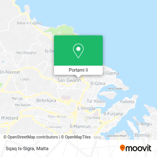 Mappa Sqaq Is-Sigra
