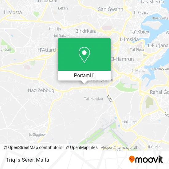 Mappa Triq is-Serer