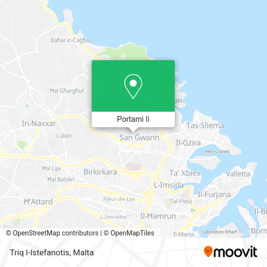 Mappa Triq l-Istefanotis