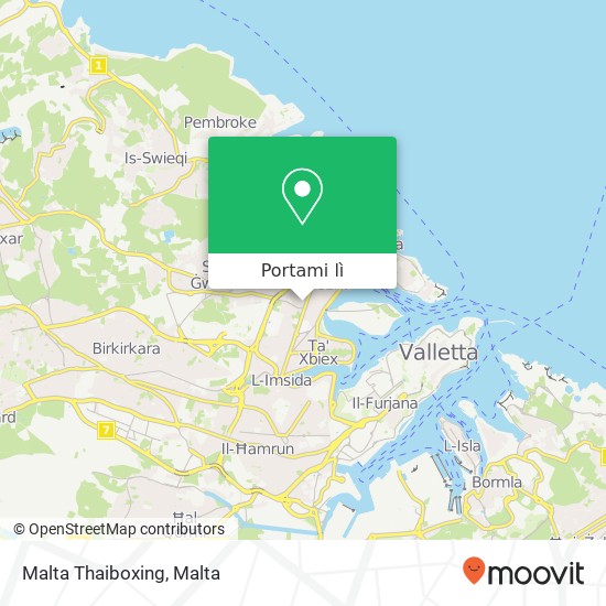 Mappa Malta Thaiboxing