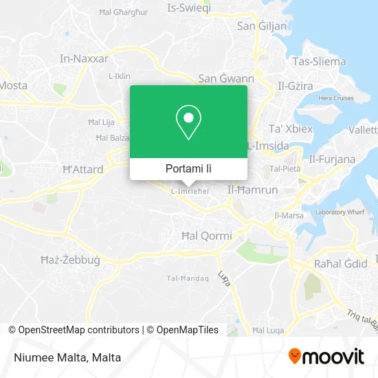 Mappa Niumee Malta