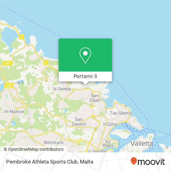 Mappa Pembroke Athleta Sports Club