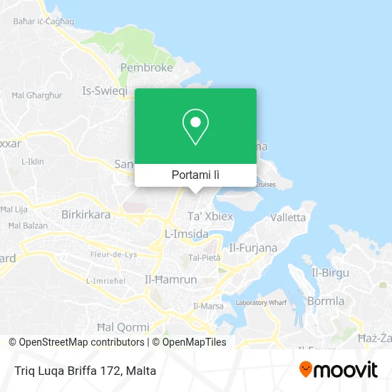 Mappa Triq Luqa Briffa 172