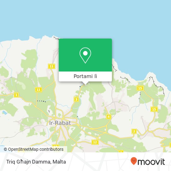 Mappa Triq Għajn Damma