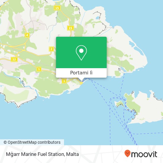 Mappa Mġarr Marine Fuel Station