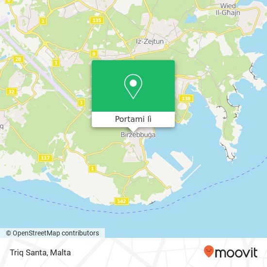 Mappa Triq Santa