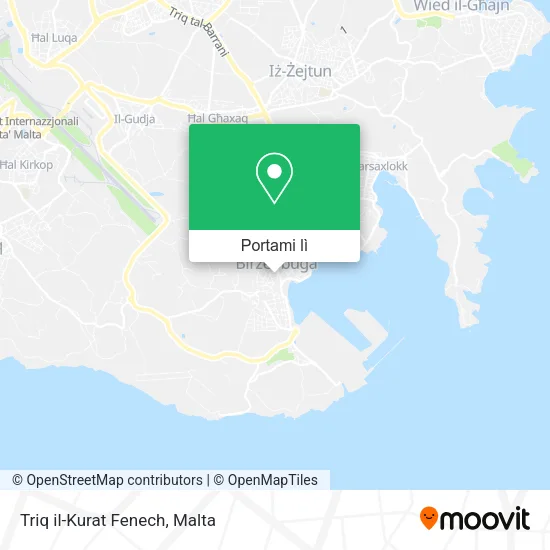 Mappa Triq il-Kurat Fenech