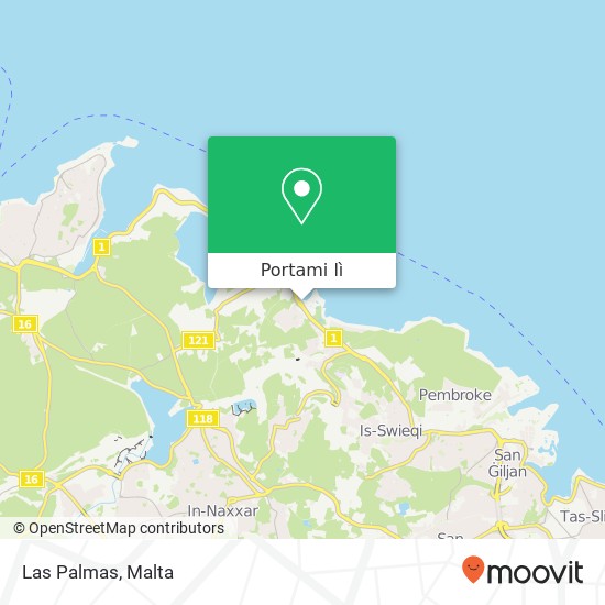 Mappa Las Palmas