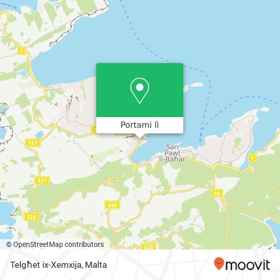 Mappa Telgħet ix-Xemxija