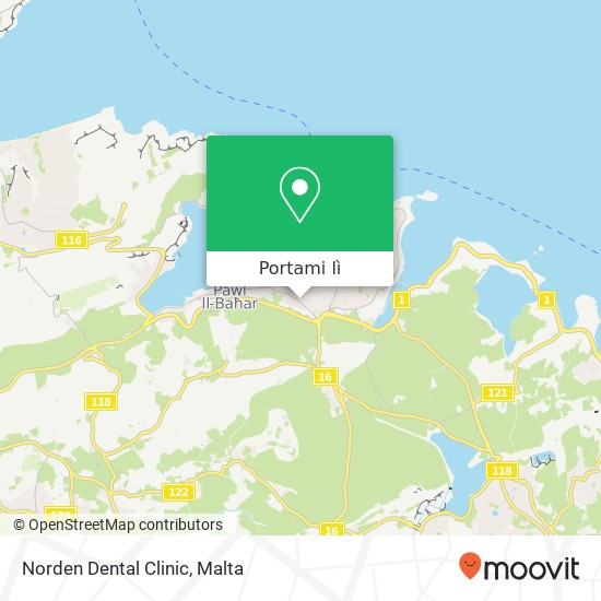 Mappa Norden Dental Clinic