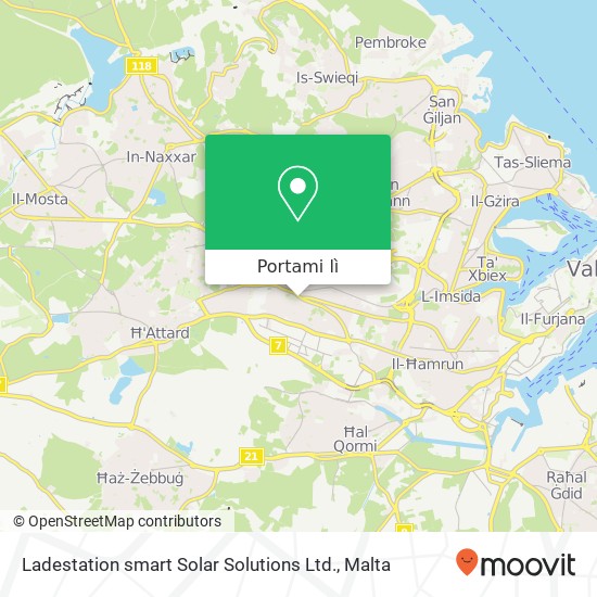 Mappa Ladestation smart Solar Solutions Ltd.