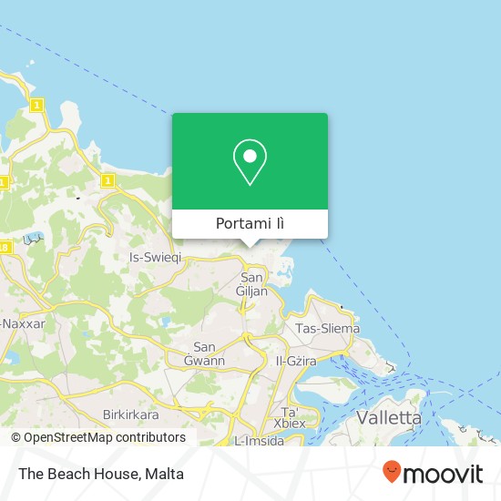 Mappa The Beach House