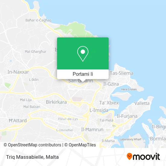 Mappa Triq Massabielle