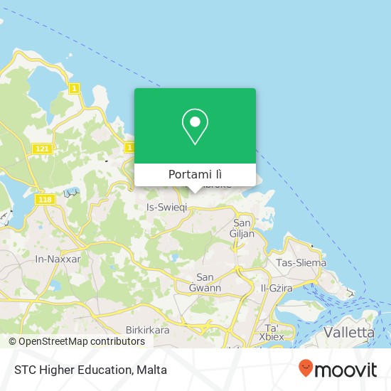 Mappa STC Higher Education