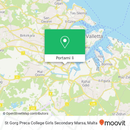 Mappa St Gorg Preca College Girls Secondary Marsa