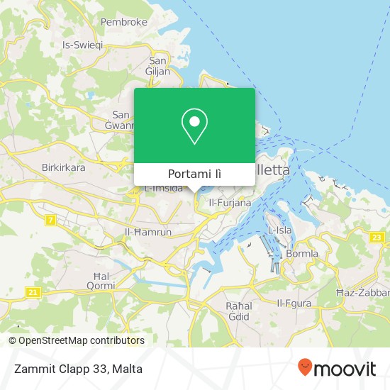 Mappa Zammit Clapp 33