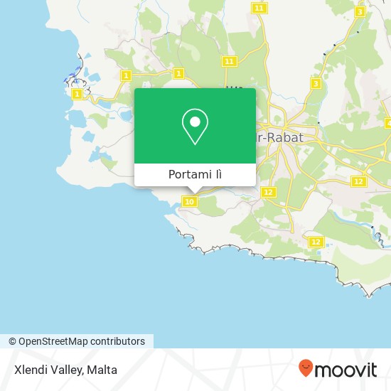 Mappa Xlendi Valley