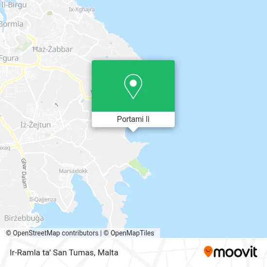 Mappa Ir-Ramla ta’ San Tumas