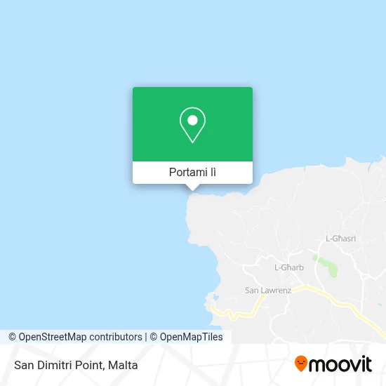 Mappa San Dimitri Point