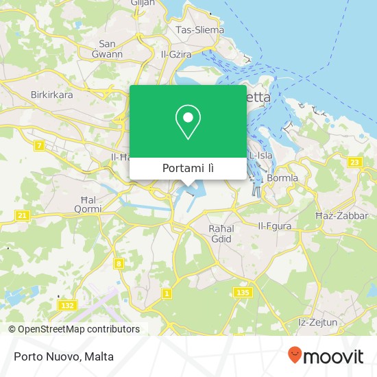 Mappa Porto Nuovo