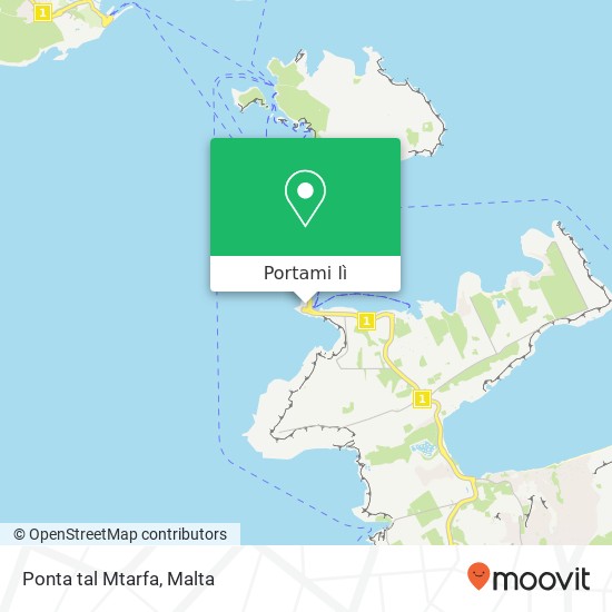 Mappa Ponta tal Mtarfa