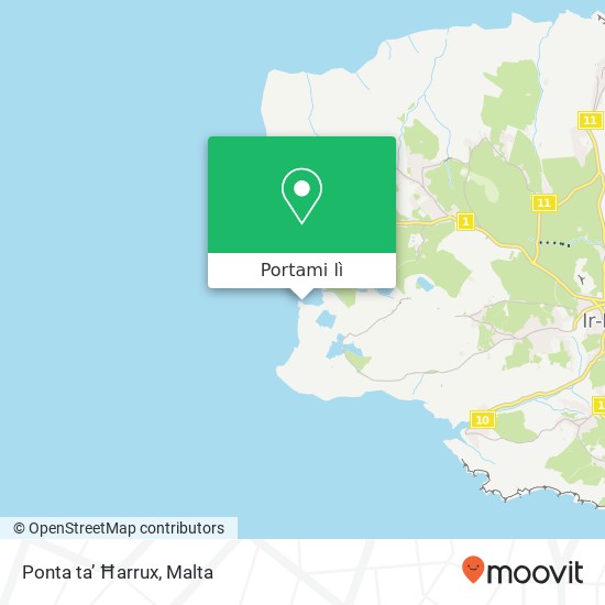 Mappa Ponta ta’ Ħarrux