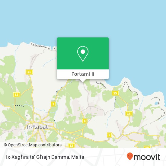 Mappa Ix-Xagħra ta’ Għajn Damma