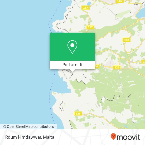 Mappa Rdum l-Imdawwar