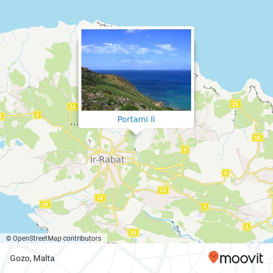 Mappa Gozo