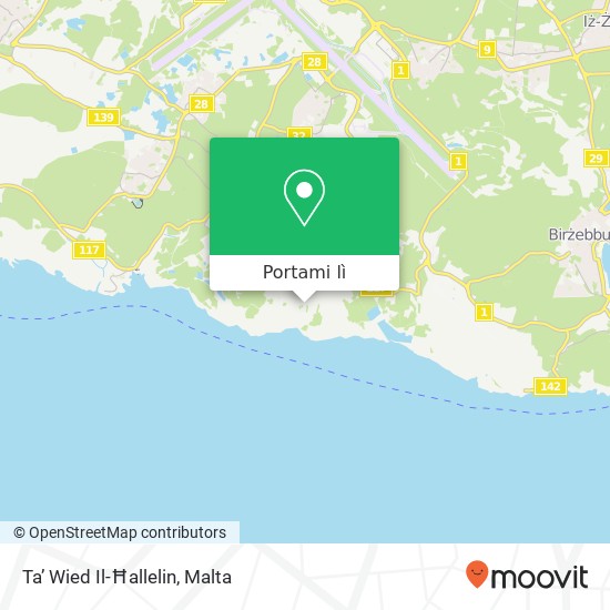 Mappa Ta’ Wied Il-Ħallelin