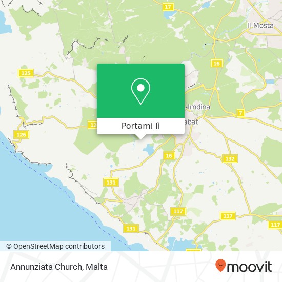 Mappa Annunziata Church