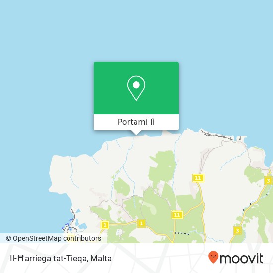 Mappa Il-Ħarriega tat-Tieqa