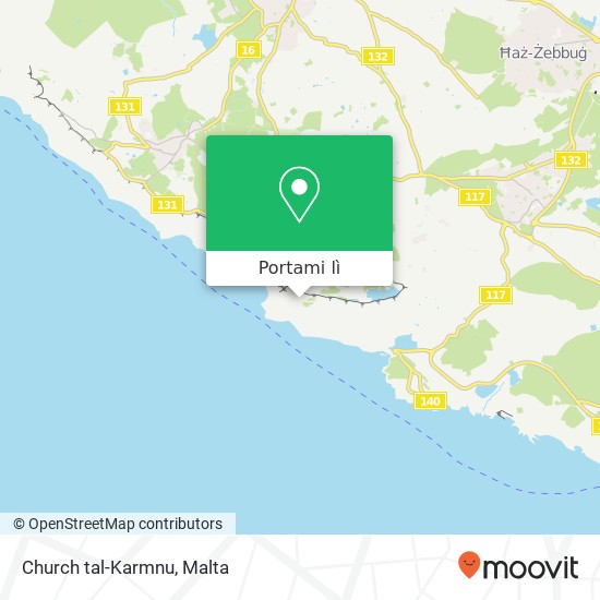 Mappa Church tal-Karmnu