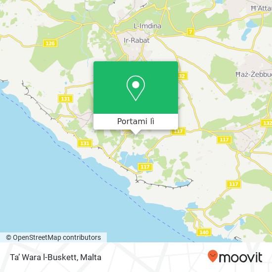 Mappa Ta’ Wara l-Buskett