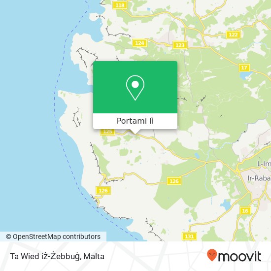 Mappa Ta Wied iż-Żebbuġ
