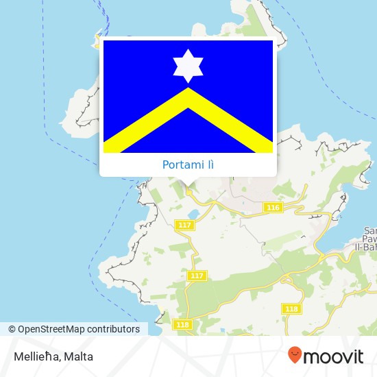 Mappa Mellieħa