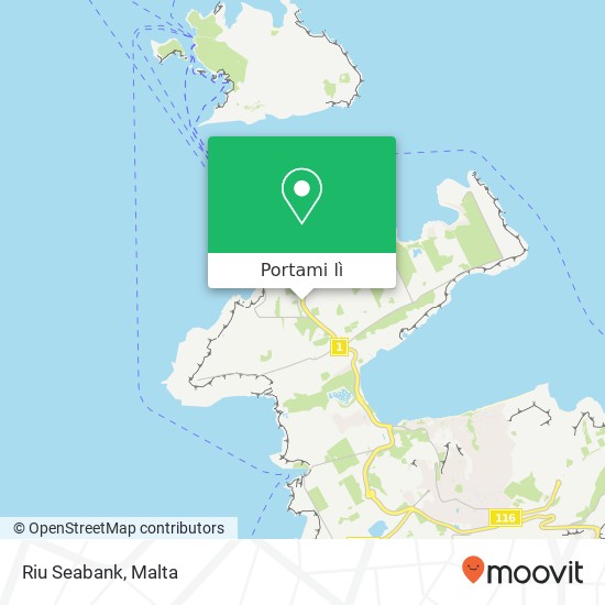 Mappa Riu Seabank