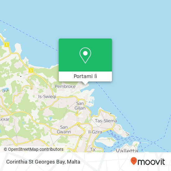 Mappa Corinthia St Georges Bay
