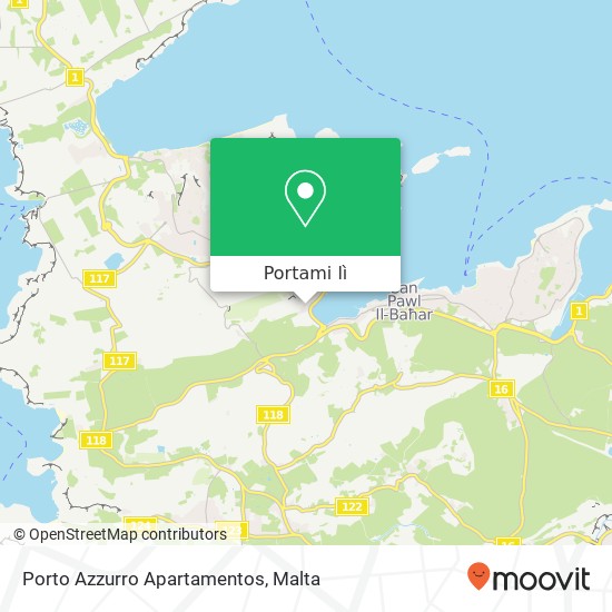 Mappa Porto Azzurro Apartamentos