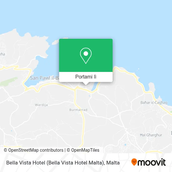 Mappa Bella Vista Hotel